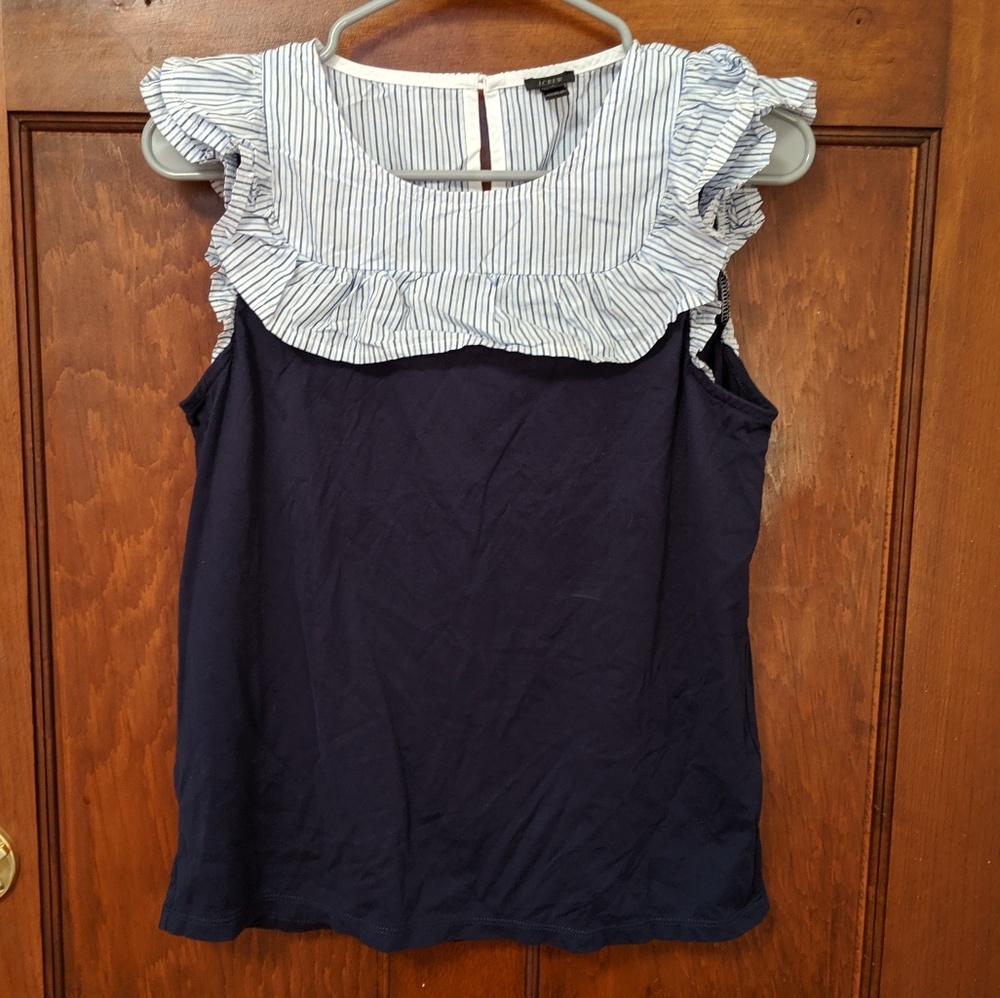 J. Crew Ruffled Top